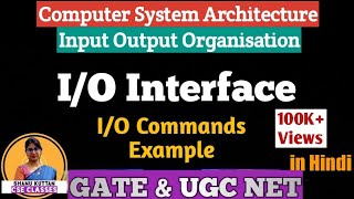 L41 IO Interface  Input Output Interface  IO Commands  Computer Architecture  COA  CSA [upl. by Otho]