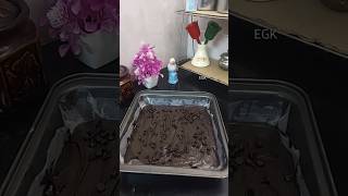 Eggless chocolate Brownie youtubeshorts food baking brownie trendingshorts eggless minivlog [upl. by Aletsirc]