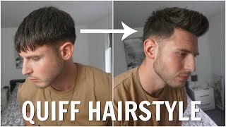 HOW I STYLE MY HAIR  Mens Easy Quiff Hairstyle For Summer 2020 [upl. by Salohcim339]