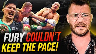 BISPING reacts quotTyson Fury COULDNT Keep The Pacequot  Tyson Fury vs Oleksandr Usyk Reaction [upl. by Darya]