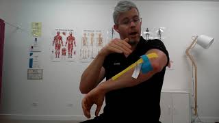 K Taping for Tennis Elbow [upl. by Heffron]