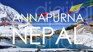 Annapurna Circuit  Trekking Nepal Himalaya 13days in 15min Annapurna Runde [upl. by Bollen]