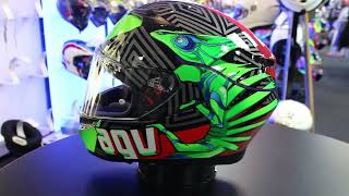 AGV K3 Kamaleon Motorcycle Helmet BlackRedGreen [upl. by Bassett55]