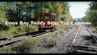 Ride Along With NARCOAPacific Railcar Operators On The Coos Bay Toy Express [upl. by Violetta]