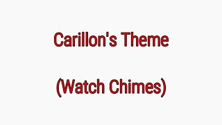 Carillons Theme Watch Chimes ● For a Few Dollars More 1965 ● Ennio Morricone [upl. by Maisey]