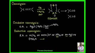 10 AlkeneOzonolysisAnti Hydroxylation [upl. by Jarlen159]