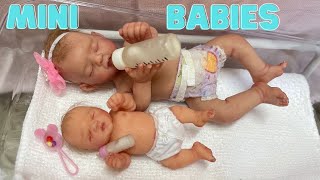 MINI SILICONE BABY SHOPPING HAUL PLUS MINI REBORN NURSERY TOUR [upl. by Alrac436]