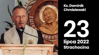 Ks Dominik Chmielewski  Konferencja w Strachocinie [upl. by Valerlan]