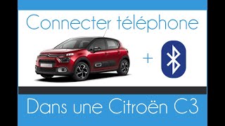 Comment connecter son téléphone en Bluetooth dans une Citroën C3 ou C3 Aircross [upl. by Dihaz789]