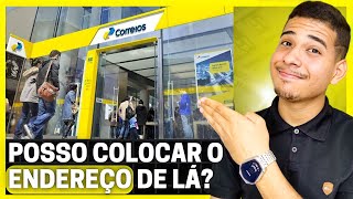 POSSO COLOCAR O ENDEREÇO DOS CORREIOS PARA RECEBER MINHA ENCOMENDA [upl. by Cosme]