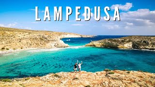 Vacanza a 🇮🇹LAMPEDUSA🇮🇹 con mio padre E qui il MARE PIU BELLO dItalia [upl. by Brookes]