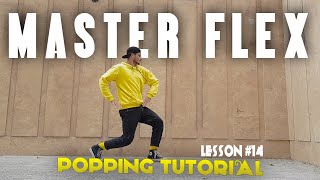 MASTER FLEX tutorial  Popping tutorial lesson 14  ALIREZA SONIC [upl. by Lahsram]