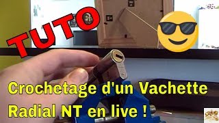 💥TUTO Crochetage💥 Comment crocheter un cylindre Vachette Radial NT [upl. by Adnir821]