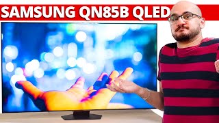 Samsung QN85B QLED TV Review  Very Bright 4K MiniLED Panel [upl. by Ahsyek]