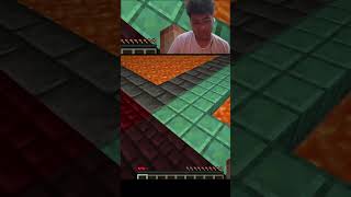 WaSted 1 HouR STRAIGHT MINECRAFT Dropper challenge minecraft gaming funny memes shorts og [upl. by Eleets]