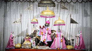 Govinddevji maharaj mandir jaipur Mangla aarti online darshan today [upl. by Annaiel]