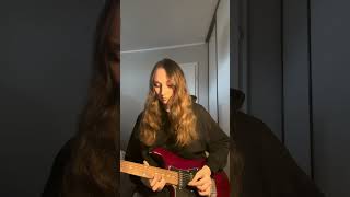 Pray For Me  The Weeknd Kendrick Lamar Electric Guitar Cover [upl. by Yreffoeg893]