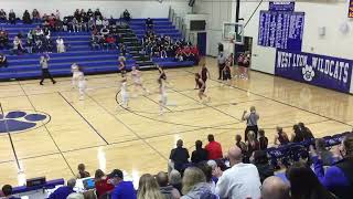 West Lyon Girls Basketball vs George Little Rock 182021 20202021 Season [upl. by Ivanah]