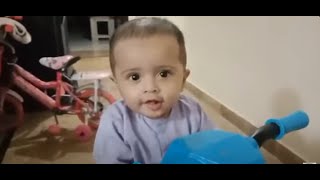 Hayyan Baig in Full Swing  Hayyah amp Hameen playing toys  Jumping Hayyah [upl. by Wolgast463]