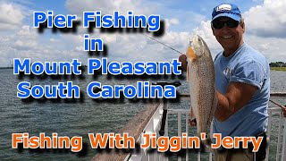 Pier Fishing in Mount Pleasant South Carolina [upl. by Vachel513]