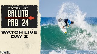 WATCH LIVE  Ballito Pro Presented By ONeill 2024  Day 2 [upl. by Ilocin]