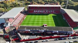 Oakwell Stadium Barnsley Football Club DJI mini 4 pro [upl. by Lilia]