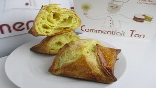 Recette des feuilletés gougères ou talmouse  Facile et délicieux [upl. by Vickey]