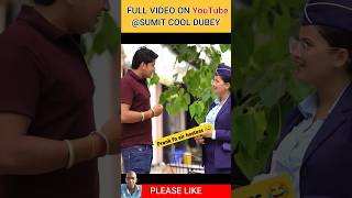 Prank of air hostess prank souravjoshivlogs prankvideo pranking funnyprank praank prankideas [upl. by Mattson]