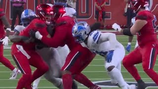 Tytus Howard FORCES FUMBLE on TEAMMATE CJ Stroud 😳 Texans vs Lions 2024 Highlights [upl. by Oirrad306]