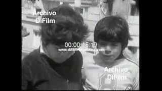 Reportaje a los hermanitos de Diego Armando Maradona 1979 [upl. by Adnawaj648]