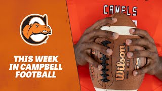 This Week in Campbell Football  Presbyterian Week [upl. by Esiahc]