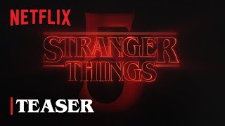 Stranger Things 5  Title Tease  Netflix [upl. by Euqinom878]