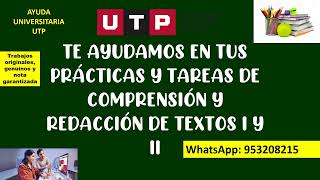 🔴 ACS11 Semana 11  Tema 01 Tarea  Tarea académica 2 TA2 Comprensión y Redacción de Textos I [upl. by Araccat759]