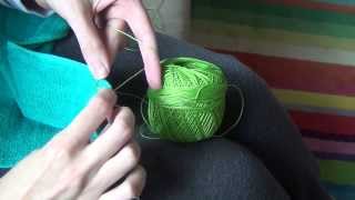 Crochet an edge around wash cloth with a Sharp Crochet Hook [upl. by Ahl]