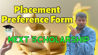 How to fill Placement Preference form in MEXT Scholarship Embassy Application 2025 [upl. by Svirad]