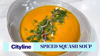 A curried butternut squash soup recipe [upl. by Alehs]