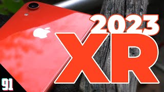 Using the iPhone XR in 2023  worth it [upl. by Aeli]