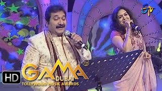 Gum Gumainchu Song  ManoSunitha Performance in ETV GAMA Music Awards 2015  13th March 2016 [upl. by Stoops]