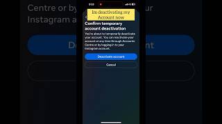How to Reactivate Instagram account after Deactivating 2023 shorts viral instagram [upl. by Aidaas]