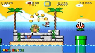 NeW SuPeR MaRiO WOrLd SMBX2  PrAiA DO ReFriGerAnTE SoDA BeAcH  95 [upl. by Gereld542]