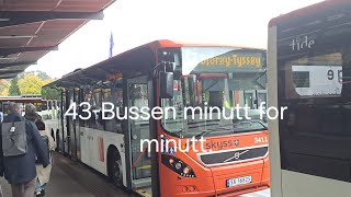 43Bussen minutt for minutt 🇧🇻 [upl. by Ylil]