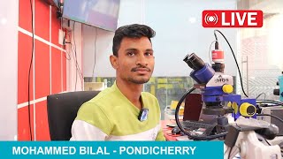 STUDENT LIVE SUCCESS CPU WORK MOHAMMED BILAL PONDICHERRY [upl. by Hershell]