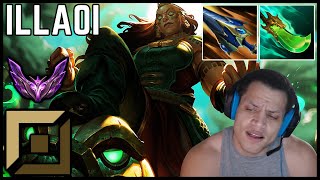 ❄️ Tyler1 FINALLY BACK IN MASTERS  Illaoi Top Full Gameplay  Season 14 ᴴᴰ [upl. by Yennek]