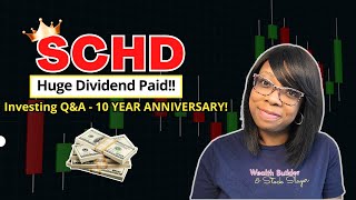 Our MASSIVE SCHD Dividend Payment REVEALED  Investing QampA 2024 [upl. by Henghold]