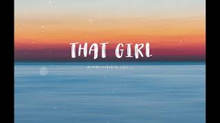 That girl by amrinder gill lyrical song [upl. by Faucher445]