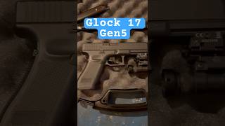 Glock 17 with attachments airsoft flashlight lazer [upl. by Wayland]