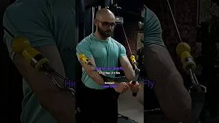 Cable Fly Exercises for Chest ✅youtubeshorts chest viralvideo [upl. by Hayikaz]