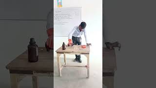 Experiment By Anshu sir nitric acid and sulphuric acid experiment chemistry viralvideo shorts [upl. by Consuela]