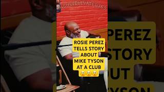 ROSIE PEREZ TELLS CRAZY STORY ABOUT MIKE TYSON HighlyElevated369 miketyson rosieperez hotboxin [upl. by Lladnik]