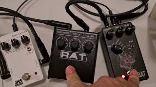 Proco Rat 2JHS 3 Series DistortionDrunk Beaver Bat Distortion [upl. by Tiana974]